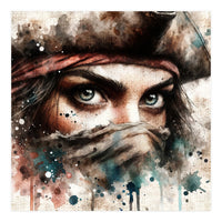 Veiled Corsair Gaze (Print Only)