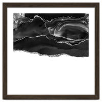 Black & Silver Agate Texture 05