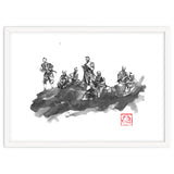 Bench Of Samurais thumbnail