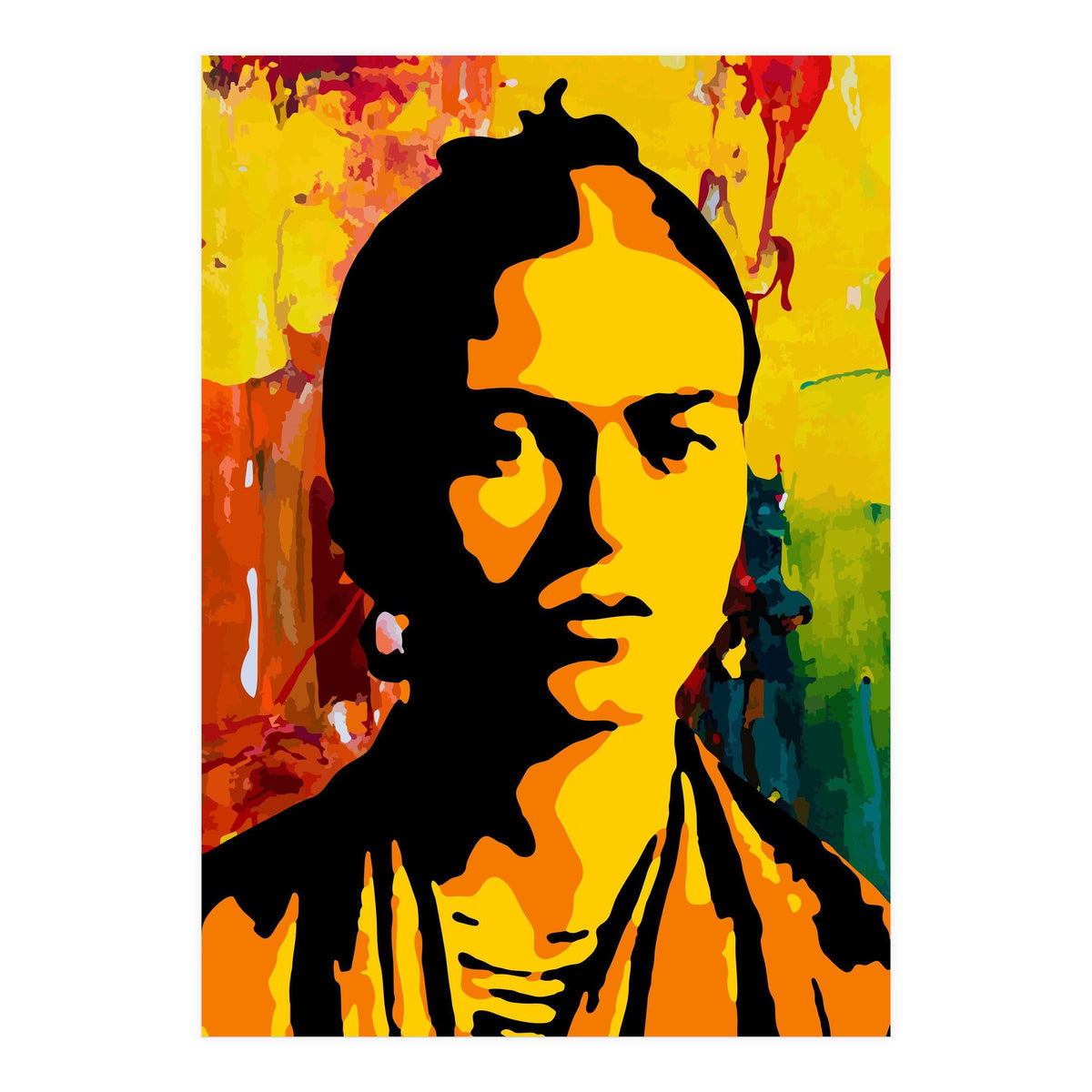 Frida Kahlo Abstract 2 (Print Only)
