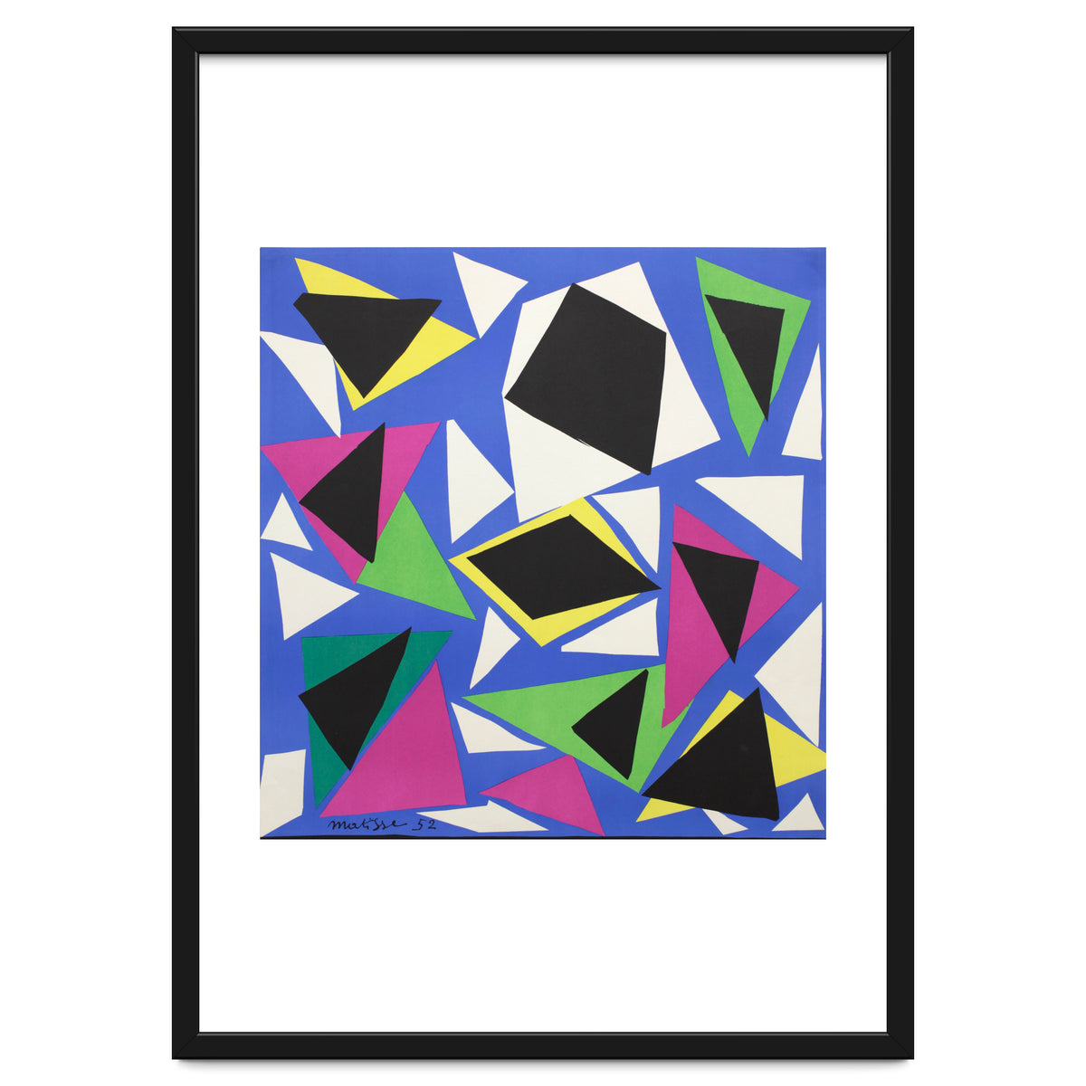 Gouaches Découpées – Henri Matisse Exhibition Poster