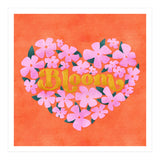 Bloom Floral Heart (Print Only) thumbnail