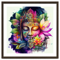 Floral Awakening Buddha