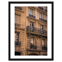 Street Photography - Haussmanian Facade, Paris