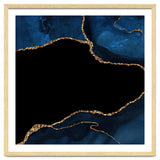 Navy & Gold Agate Texture 04 thumbnail