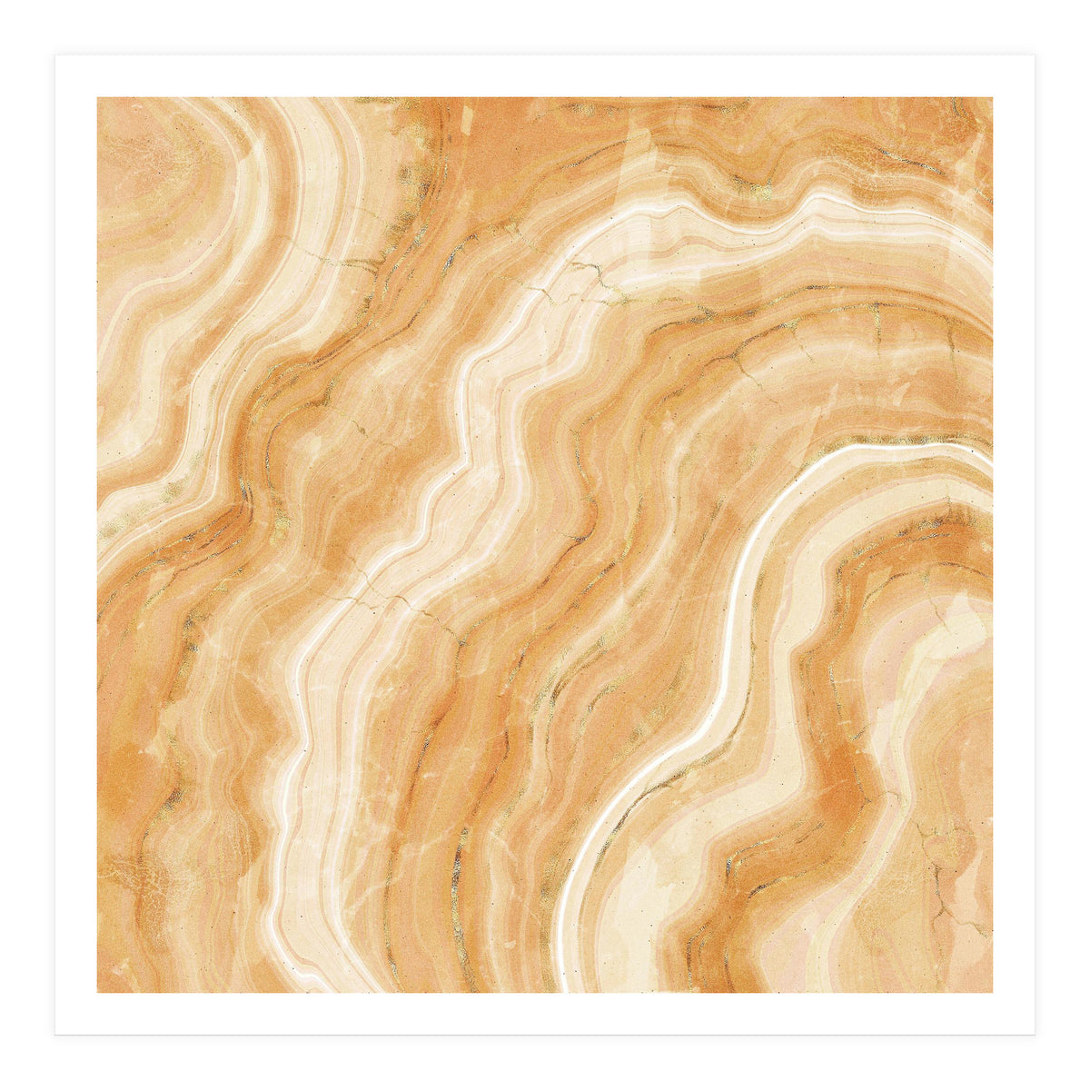 Golden Agate Texture 01 (Print Only)