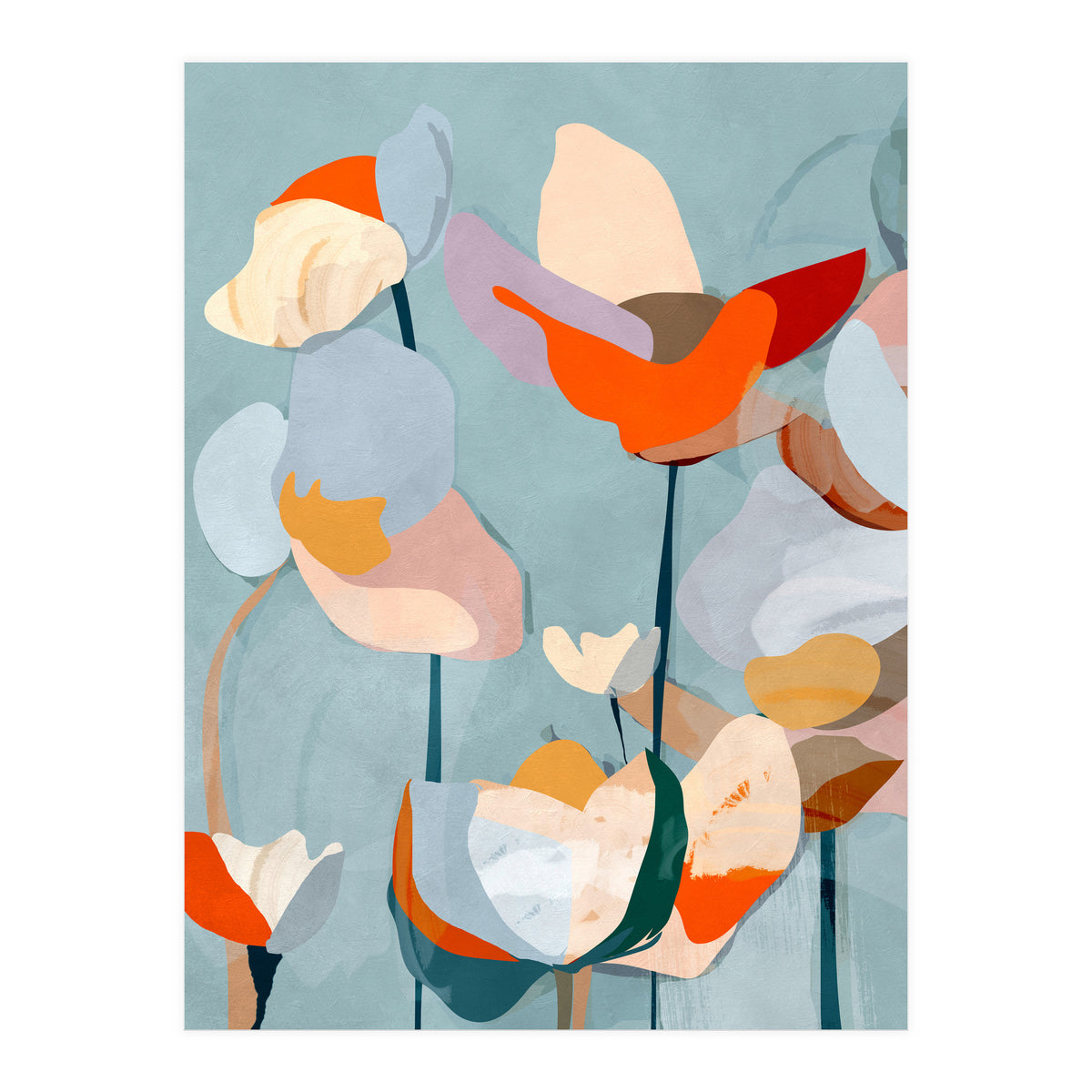 Layered Bloom (Print Only)