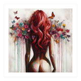 Scarlet Butterfly Back (Print Only) thumbnail