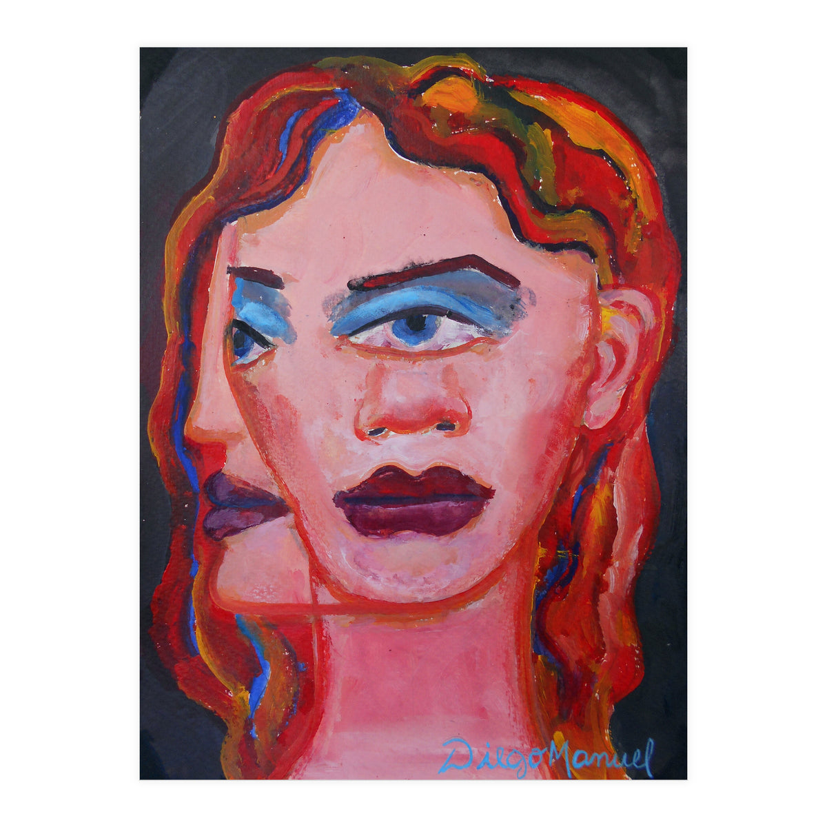 Cabeza De Mujer 7 (Print Only)