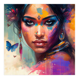 Butterfly Aura Hindu Portrait (Print Only) thumbnail