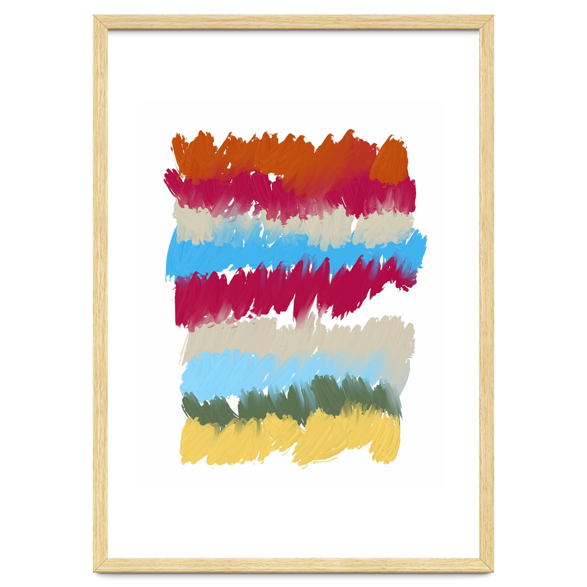 Abstract Color Palette Study