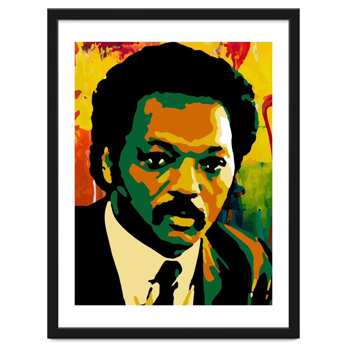 Jesse Jackson Colorful Abstract Art 2