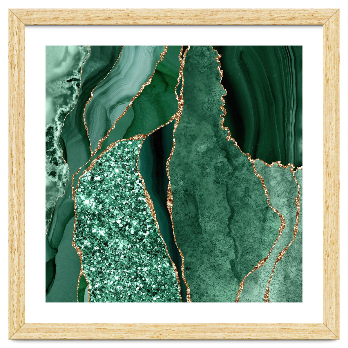 Agate Glitter Ocean Texture 14