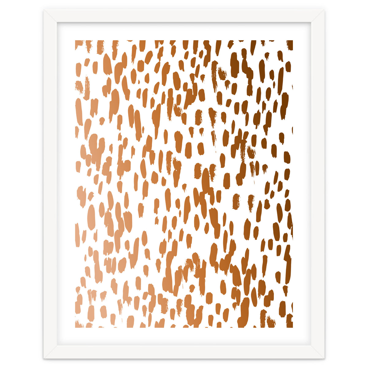 Copper Brushstrokes #society6 #decor #interiors
