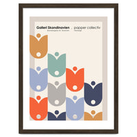 Stockholm Galleri Skandinavien Art Exhibition Poster