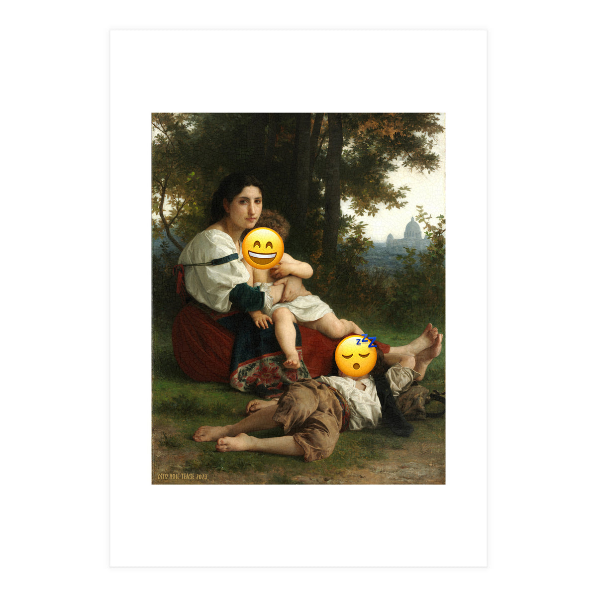 Emoji painting 6 (Print Only)