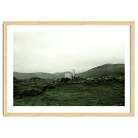 Tank in the grassland - Iceland