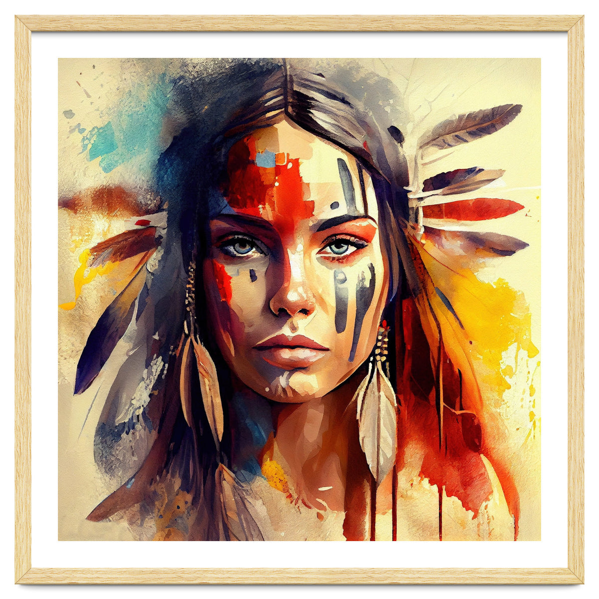 Powerful American Native Woman #3
