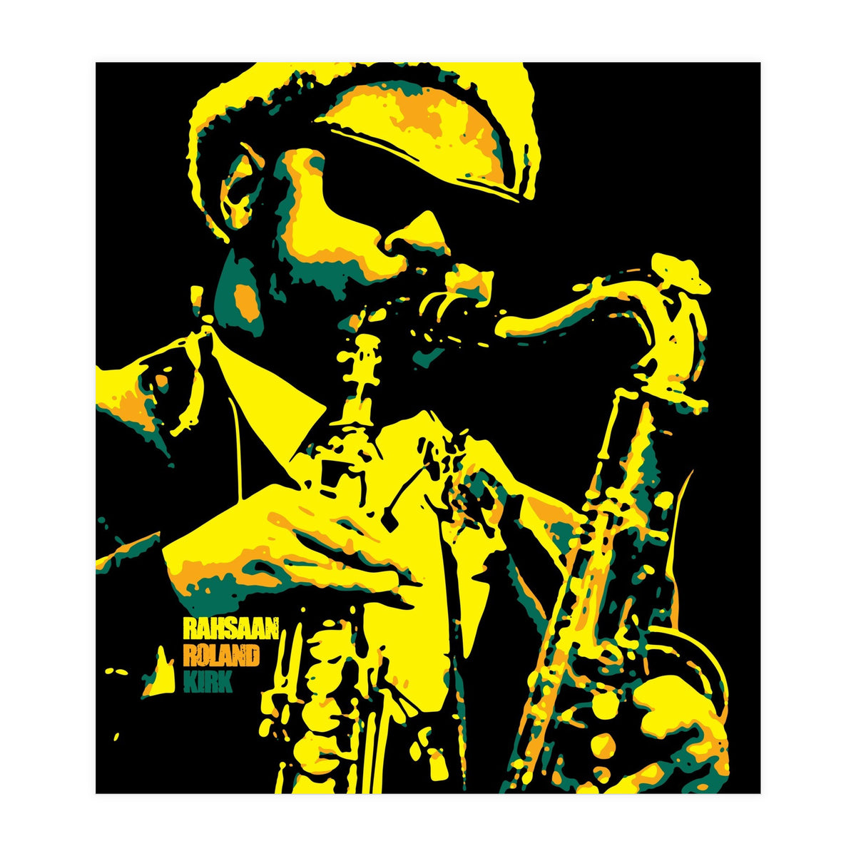 Rahsaan Roland Kirk v4 (Print Only)