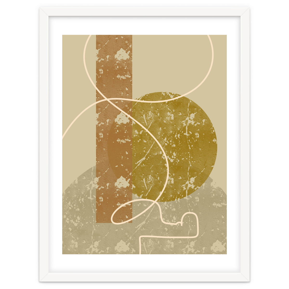 Interaction of Shapes and Lines