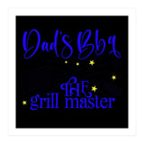 Dads Bbq The Grill Master  (Print Only) thumbnail