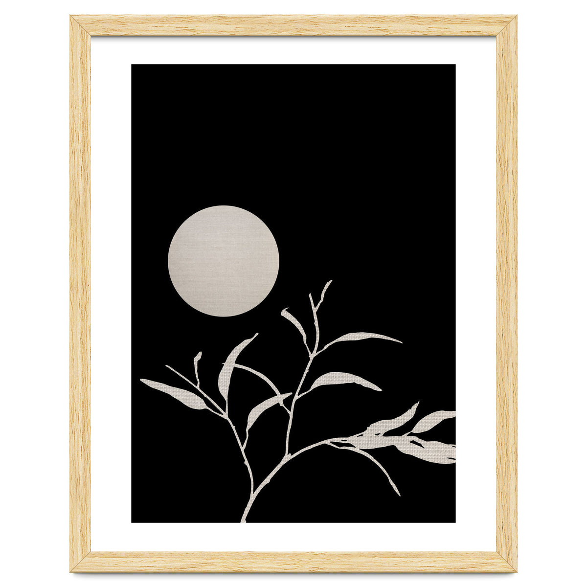 Moon & Leaf