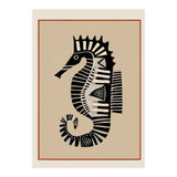 Striped Seahorse II (Print Only) thumbnail