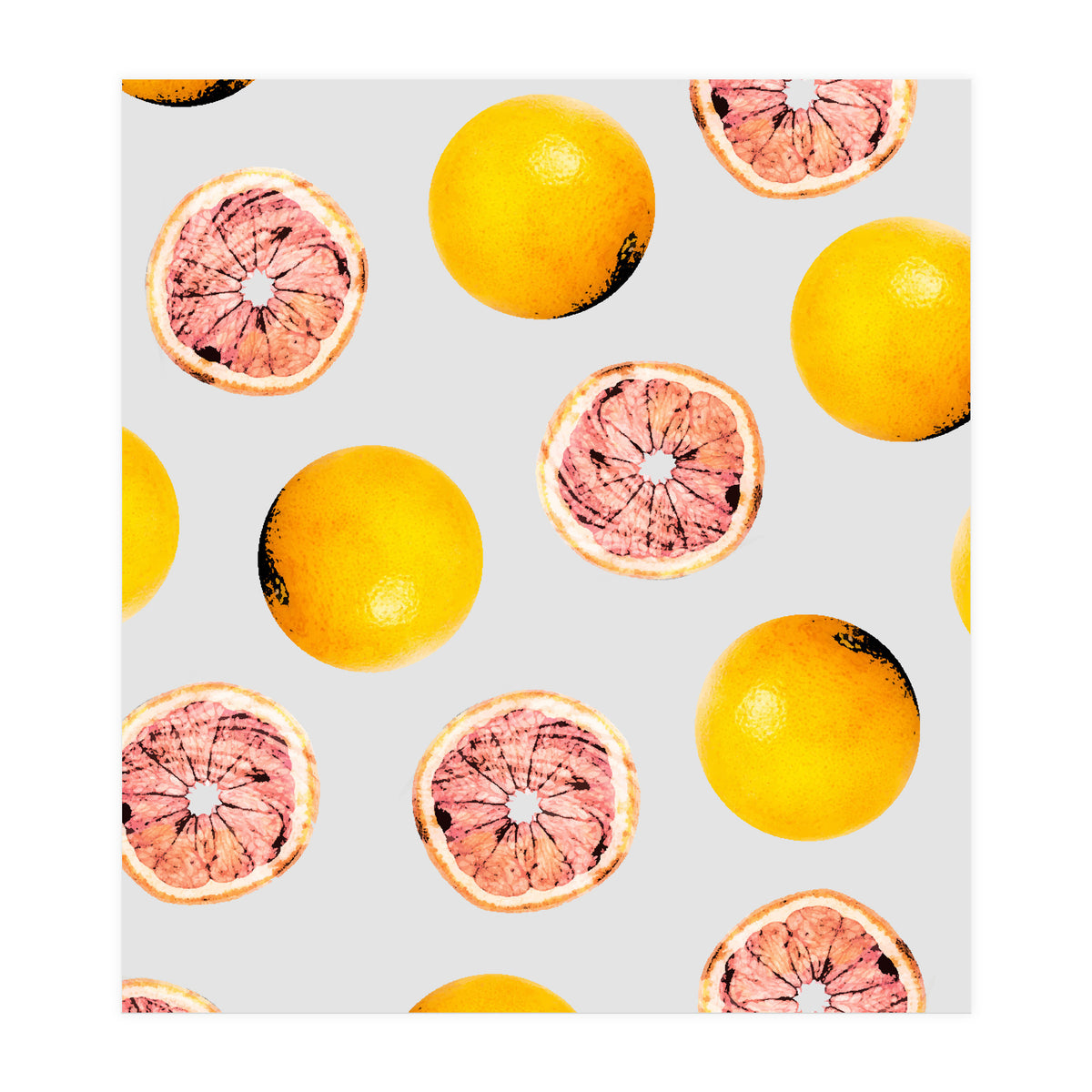 Grapefruit Pattern (Print Only)