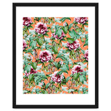 Frosty Florals || #society6 #decor #buyart thumbnail