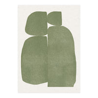 GREEN SHAPES NO.3 (Print Only)