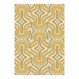 Ochre Retro Marbled Tiles (Print Only) thumbnail