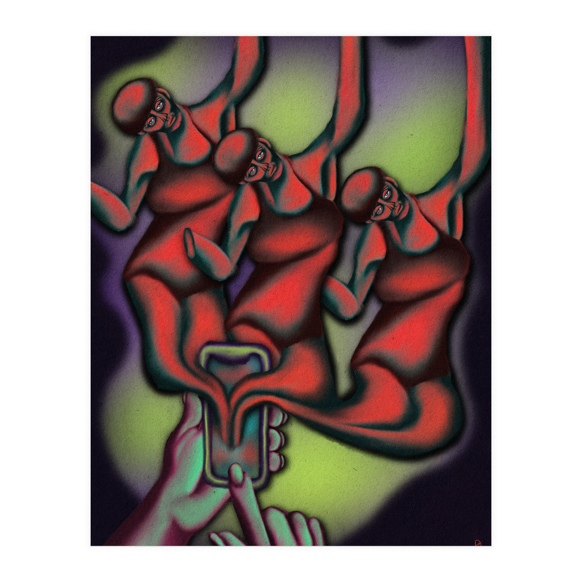 Insecurities Always In The Palm Of Your Hand (Print Only)