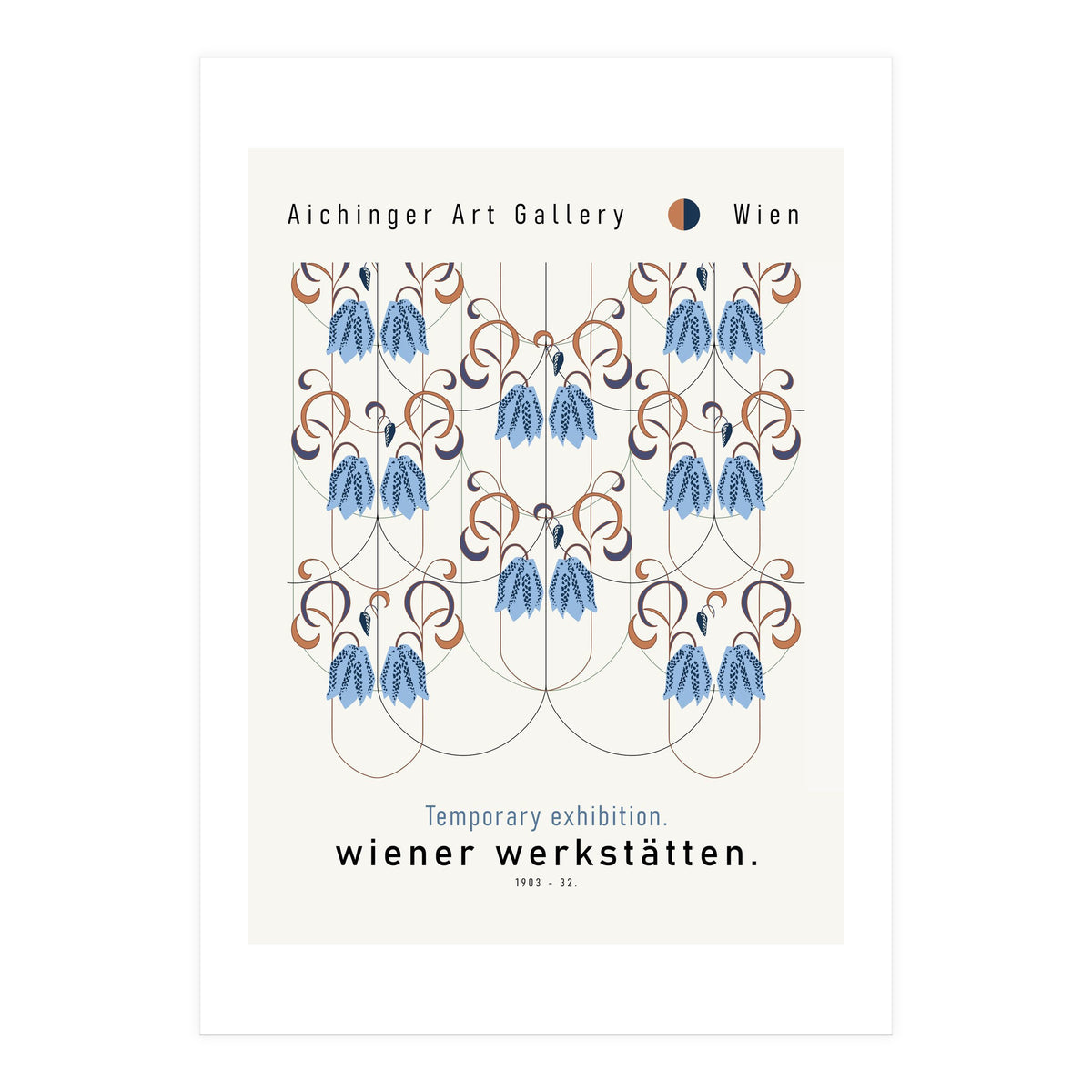 Wiener Werkstätten Exhibition Poster (Print Only)