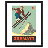 Ski Jump on Zermatt, Switzerland thumbnail