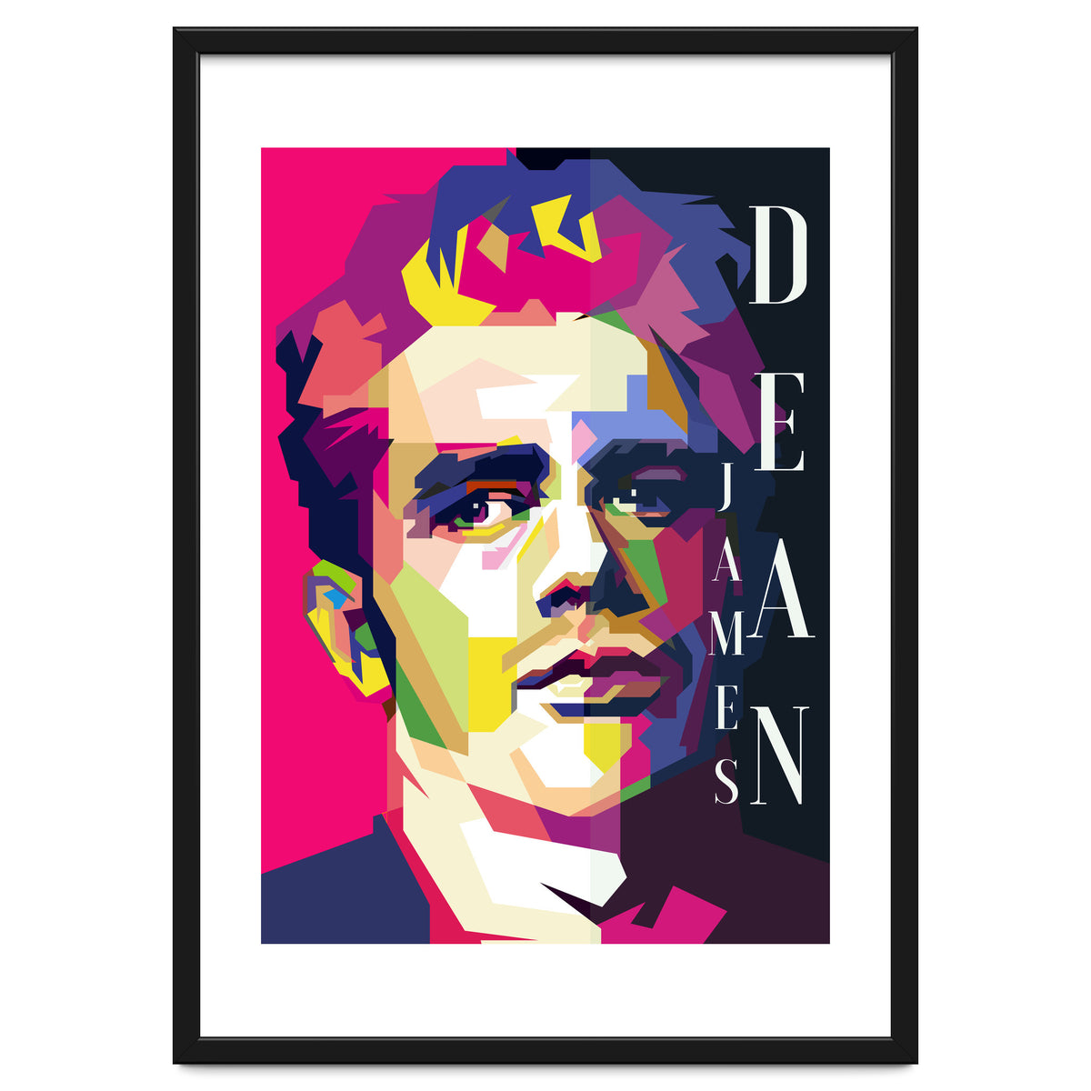 James Dean 60s Hollywood Movies Pop Art Wpap