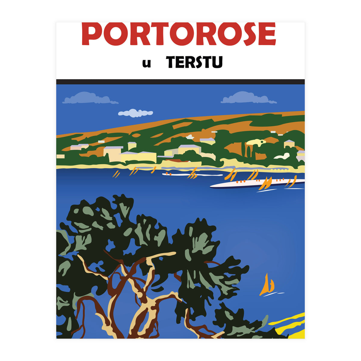 Portorose u Terstu (Print Only)