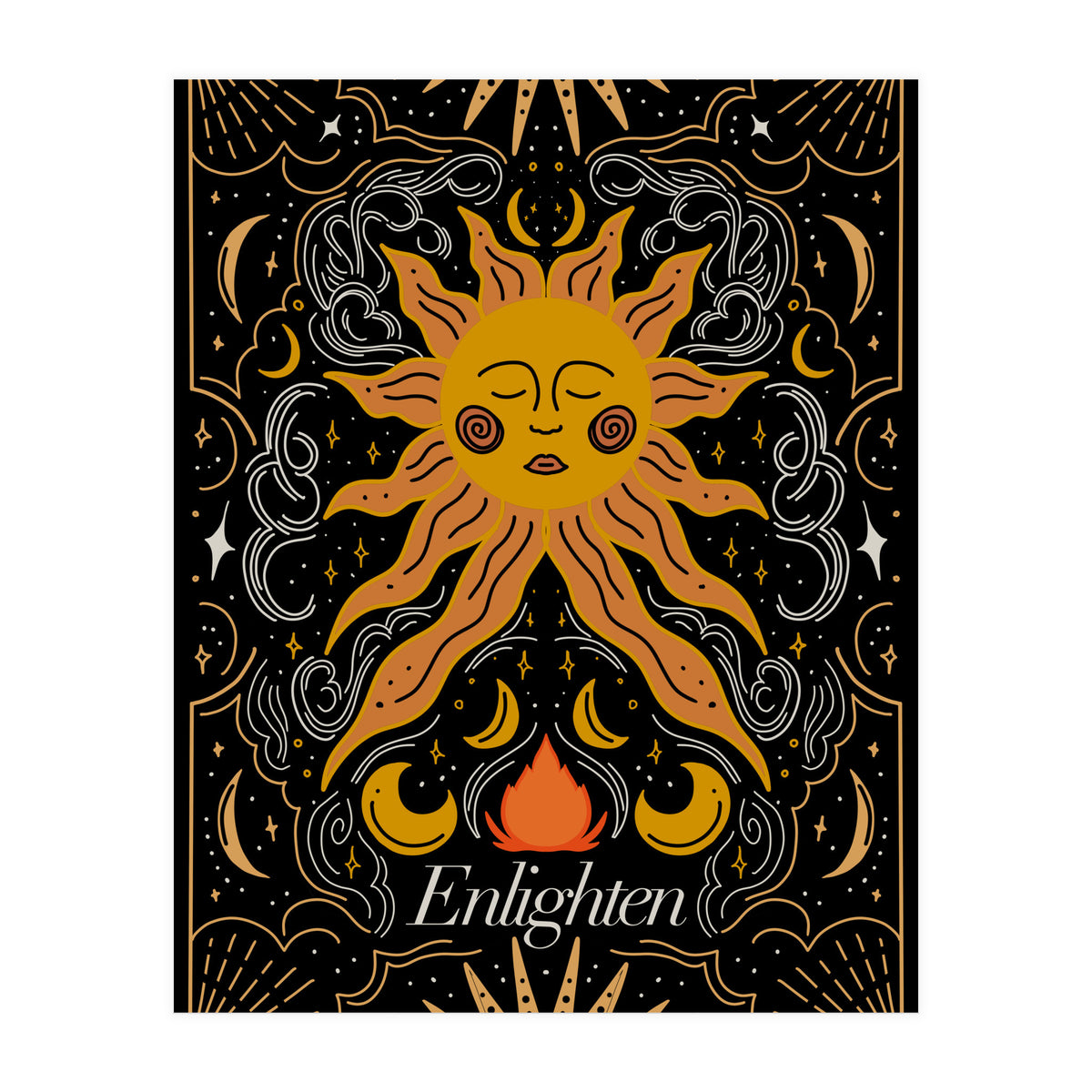Enlighten Sun Print (Print Only)