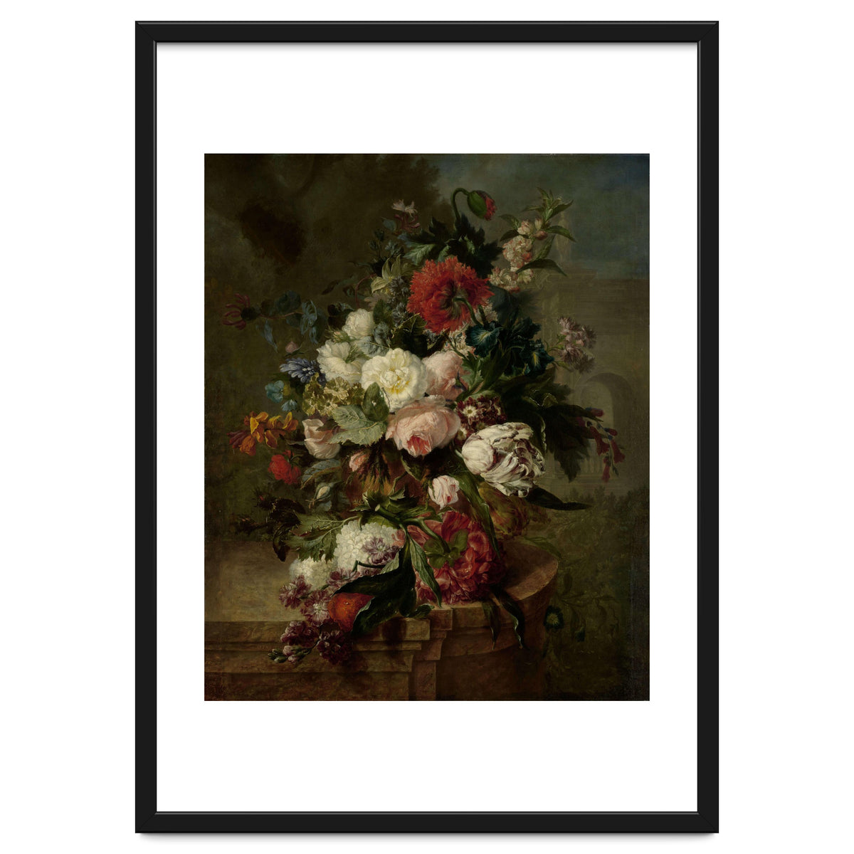 Still Life with Flowers. Dating: 1789. Measurements: h 73 cm × w 60 cm; d 6.5 cm.