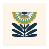 Green Retro Allium (Print Only) thumbnail