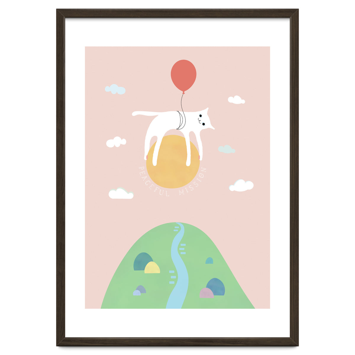 PEACEFUL MISSION CAT