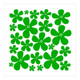 Green Flowers Pattern (Print Only) thumbnail