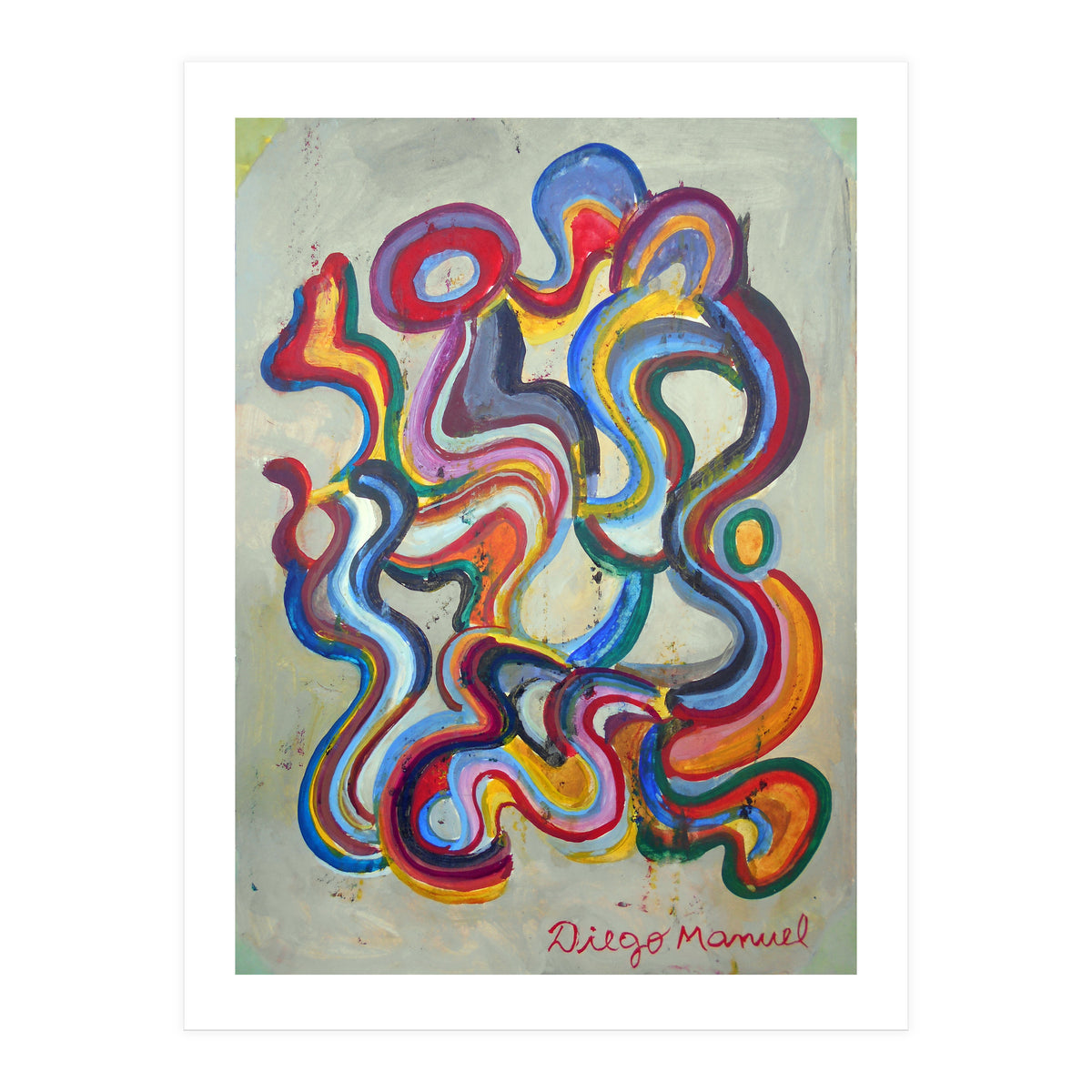 Abstracto Pop 2024 8 (Print Only)