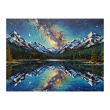 Midnight Mountain Reflection (Print Only) thumbnail