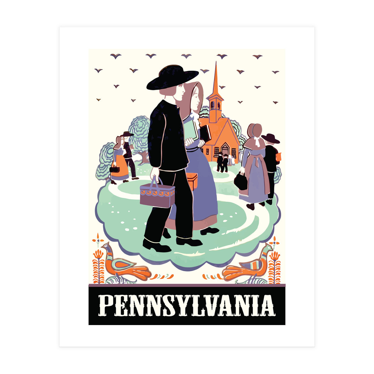 Pennsylvania (Print Only)