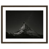 Matterhorn Switzerland Starry Night Mountain Photography thumbnail