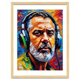 Man In Headphones Art thumbnail