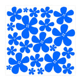 Blue Flowers Pattern (Print Only) thumbnail