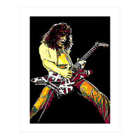 Eddie Van Halen American Hard Rock Music (Print Only)