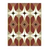 Umber Nouveau Tiles (Print Only) thumbnail