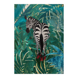 Zebra in the Jungle Heels  (Print Only) thumbnail